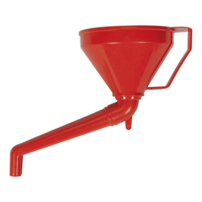 Sealey Funnel with Fixed Offset Spout & Filter Medium160mm F16 Sealey - Town Tools 