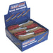 Sealey Wire Brush Brassed Steel Plastic Handle Display Box of 24 WB05DB24 Sealey - Town Tools 