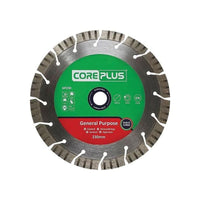 Coreplus GP230 General-Purpose Hybrid Turbo Diamond Blade 230mm