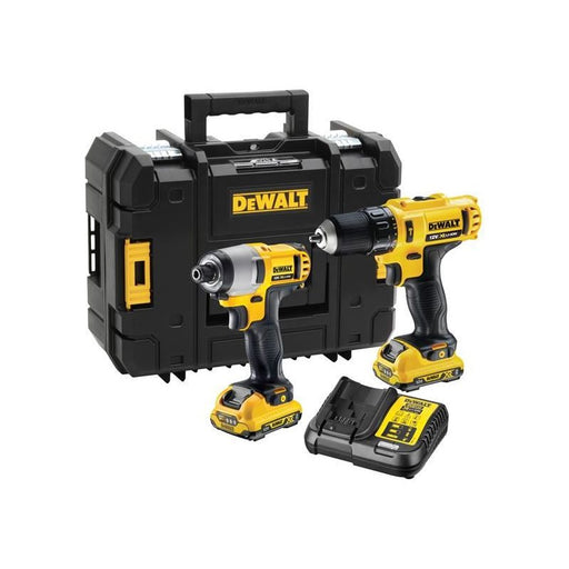 Dewalt Power Tools DCK218D2T XR Twin Pack 12V 2 x 2.0Ah Li-ion DeWALT Power Tools - Town Tools