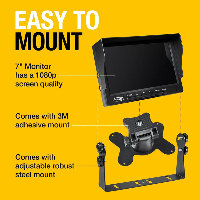 Ring 7 Reversing Camera System - RCS700N Ring Automotive - Town Tools 