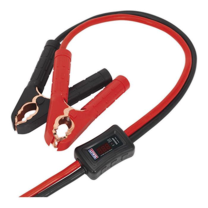 Sealey Booster Cables 25mmï x 3.5m 600A with Electronics Protection BC25635SR Sealey - Town Tools 