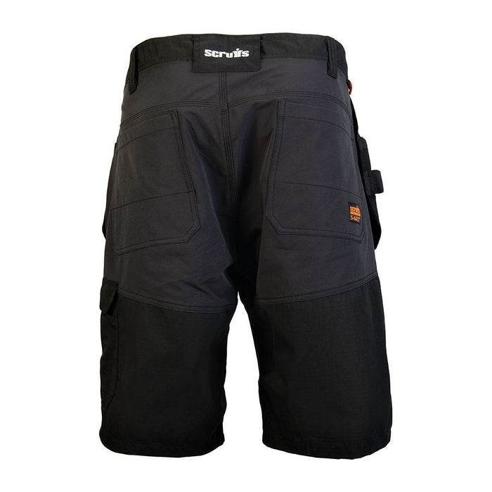 Scruffs Trade Flex Holster Shorts Black 38" W Scruffs - Town Tools 