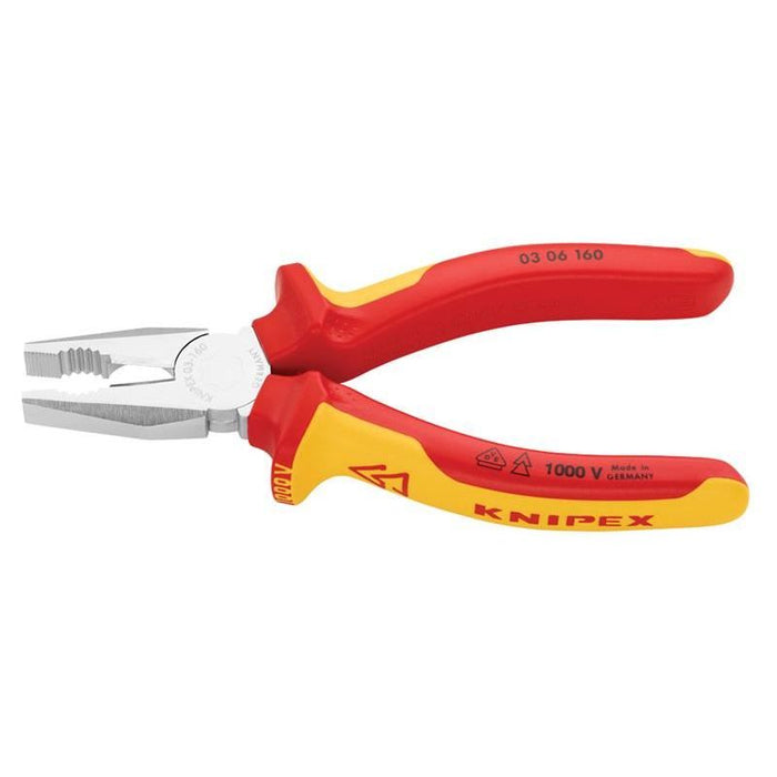 Knipex VDE Combination Pliers 160mm Knipex - Town Tools