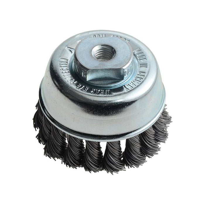 Lessmann Knot Cup Brush 65mm M10x2.0, 0.50 Steel Wire Lessmann - Town Tools