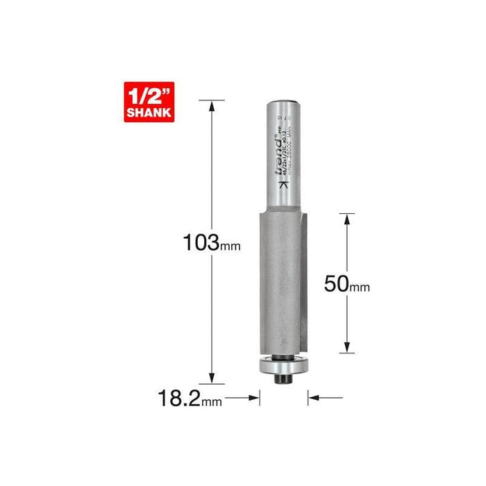 Trend 46/22 x 1/2 TCT 90° Template Profiler 18.2 x 50mm Trend - Town Tools