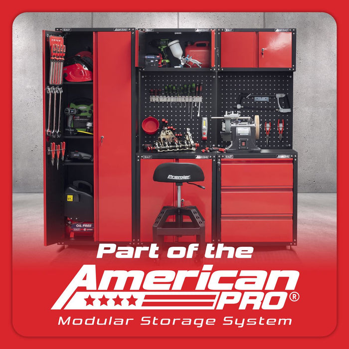 American Pro Complete Garage Storage System with 2 Mobile Trolleys APMS12OP American Pro - Town Tools 