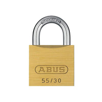 Abus Mechanical 55/30mm Brass Padlock Keyed Alike 5301