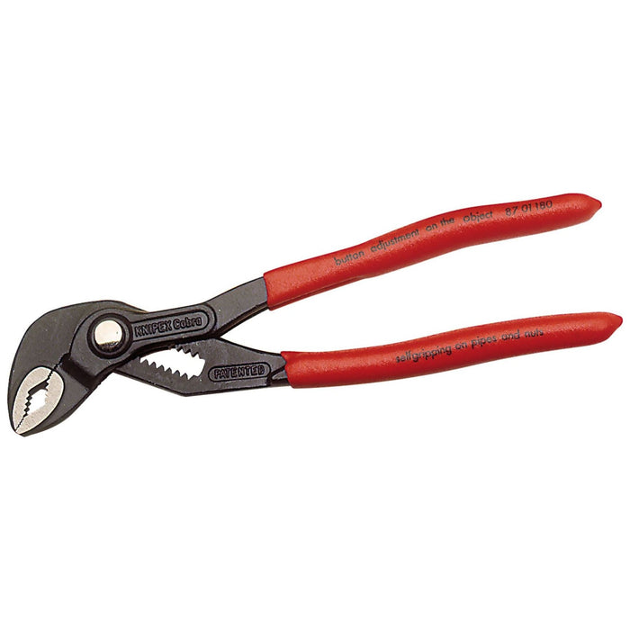 Draper Knipex Cobra 87 01 180 SBE Waterpump Pliers, 180mm 13758 Draper - Town Tools 