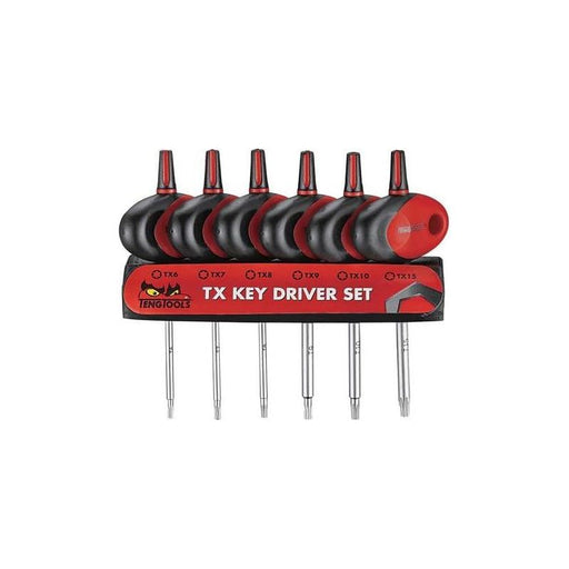 Teng Tools Mini TX T-Handle Screwdriver Set 6 Pieces Teng Tools - Town Tools 