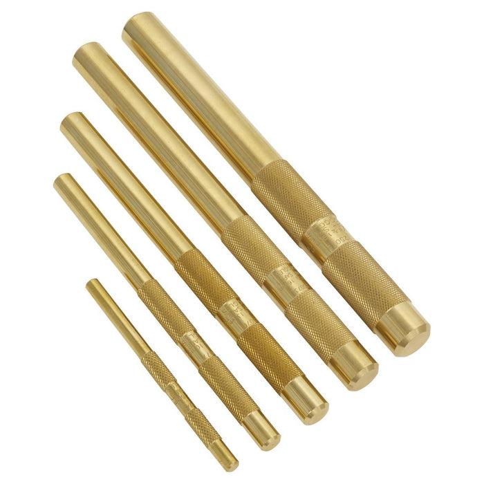 Sealey Brass Punch Set 5pc AKB05 Sealey - Town Tools 