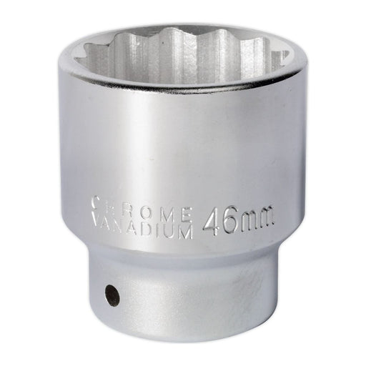 Sealey WallDrive Socket 46mm 3/4"Sq Drive S34/46 Sealey - Town Tools 