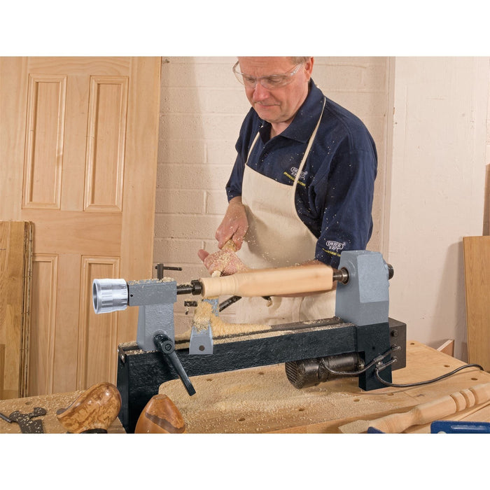 Draper Variable Speed Mini Wood Lathe, 250W 60988 Draper - Town Tools 