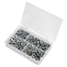 Sealey Steel Nut Assortment 1/4"-1/2"UNC 320pc AB030SN Sealey - Town Tools 