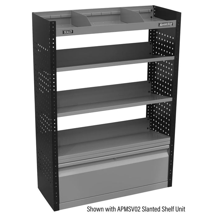 Sealey Modular Lockable Storage Door 845mm APMSV03 Sealey - Town Tools 