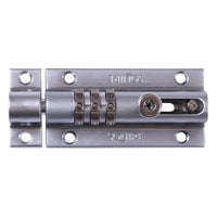 Squire CombiBolt 3 Re-Codable Locking Bolt Chrome 92mm