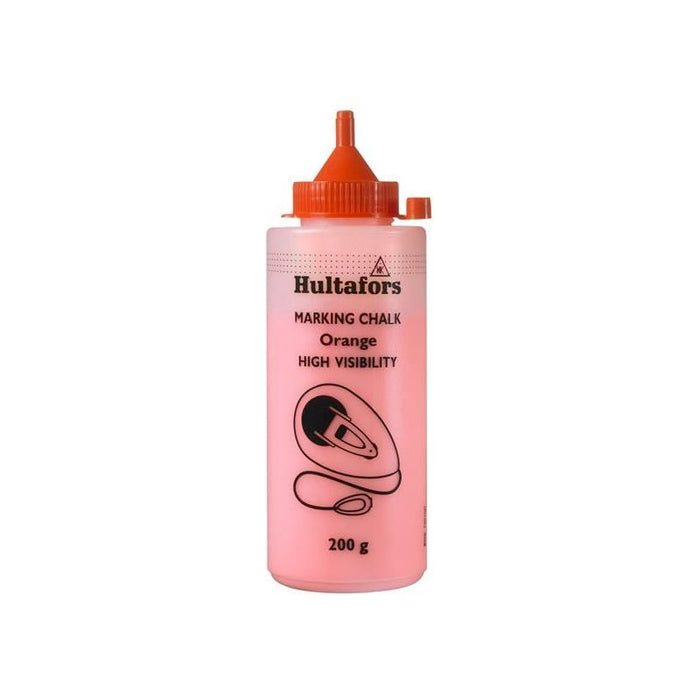 Hultafors Chalk Line Chalk High-vis Orange 200g Hultafors - Town Tools