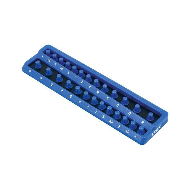 Laser Twist Lock Socket Tray 1/4"D 8632 Laser - Town Tools 