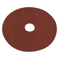 Sealey Fibre Backed Disc125mm 60Grit Pack of 25 WSD560