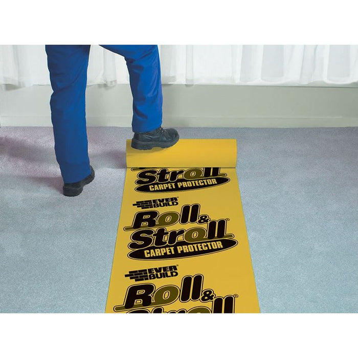Everbuild Sika Roll & Stroll Premium Carpet Protector 600mm x 25m Everbuild Sika - Town Tools