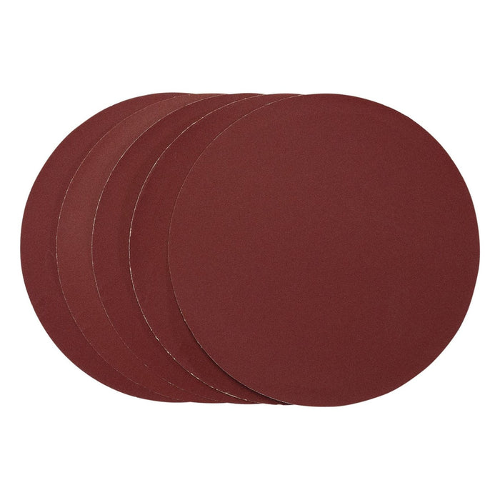 Draper Sanding Discs, 200mm, PSA, 240 Grit, (Pack of 5) 63045 Draper - Town Tools 