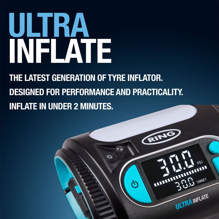 Ring RTI130T ULTRAINFLATE 30T Rapid Digital Tyre Inflator