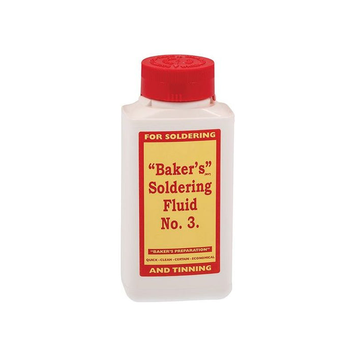 Baker'S No.3 Soldering Fluid 250ml Baker's - Town Tools