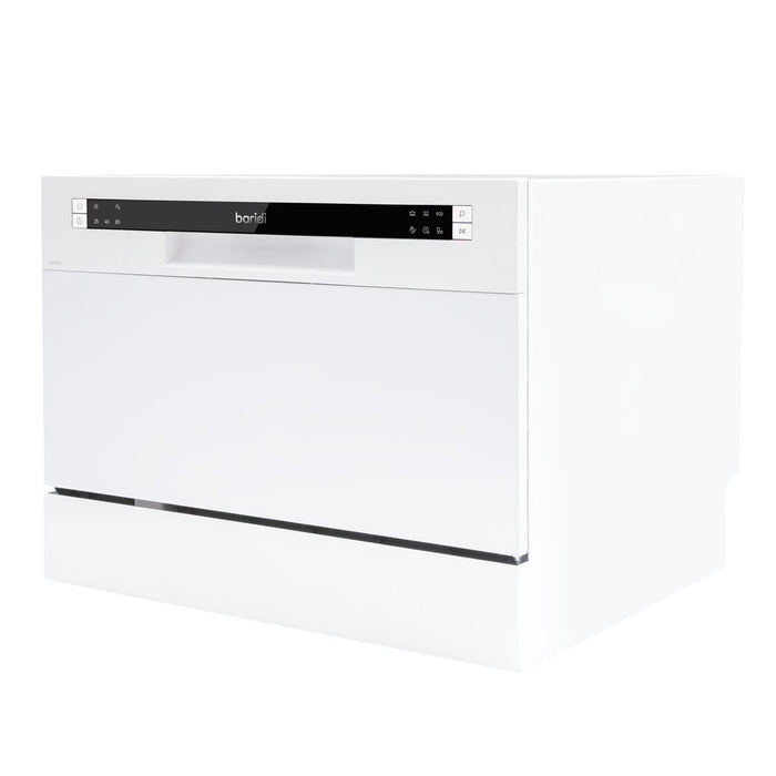 Baridi Tabletop Dishwasher 6 Place Settings 6.5L Capacity - White DH83 Baridi - Town Tools 