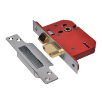 Union StrongBOLT 2205S 5 Lever Mortice Sashlock Stainless Steel 81mm 3in Visi