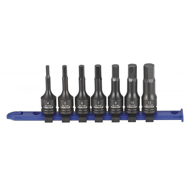 Carlyle Tools Socket Set - Hex - Metric