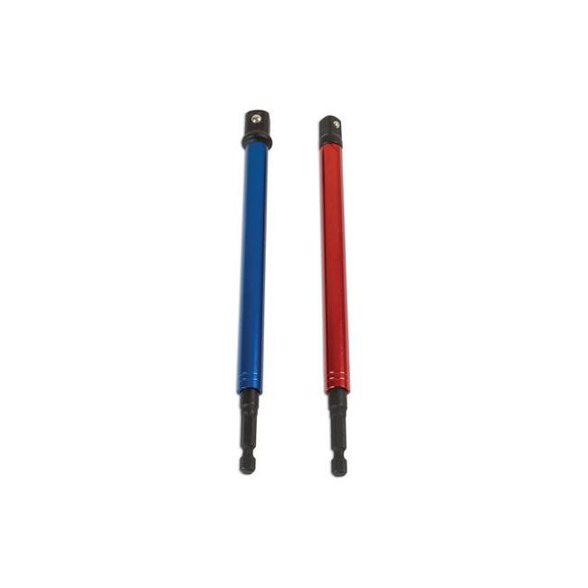 Laser Socket Adaptor Set, Rotating Sleeve 3/8"D, 1/2"D 2pc 6984 Laser - Town Tools 