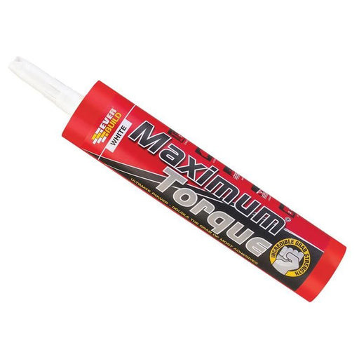 Everbuild Sika Maximum Torque Adhesive White 290ml Everbuild Sika - Town Tools