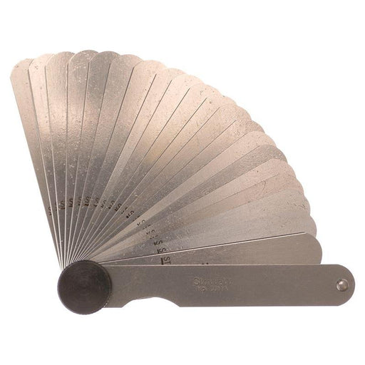 Starrett 66MA Feeler Gauge 20 Piece Set 0.05-1mm Starrett - Town Tools