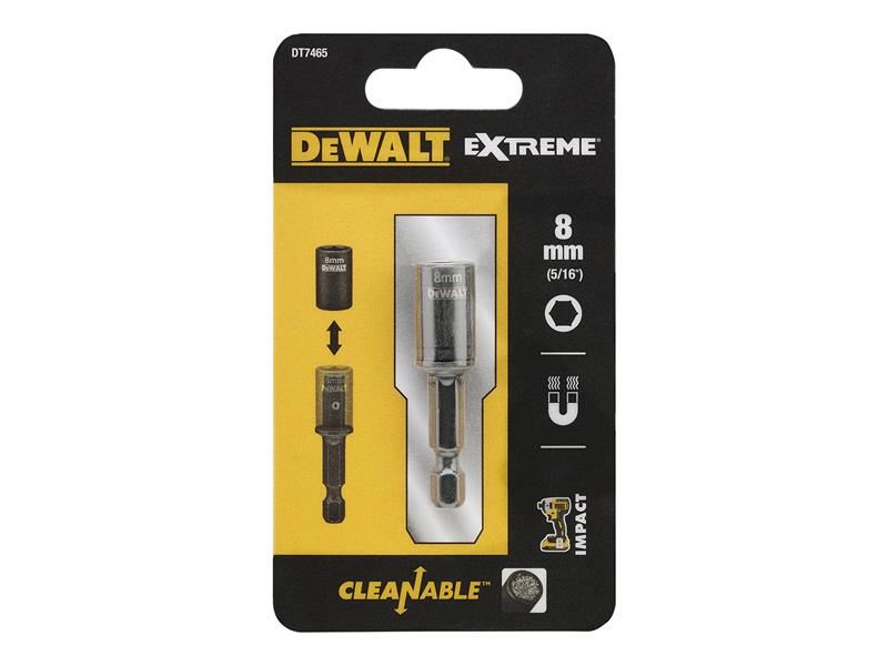 DeWALT Power Tools DT7465 Impact Ready Cleanable Nut Driver 8mm DeWALT Power Tools - Town Tools