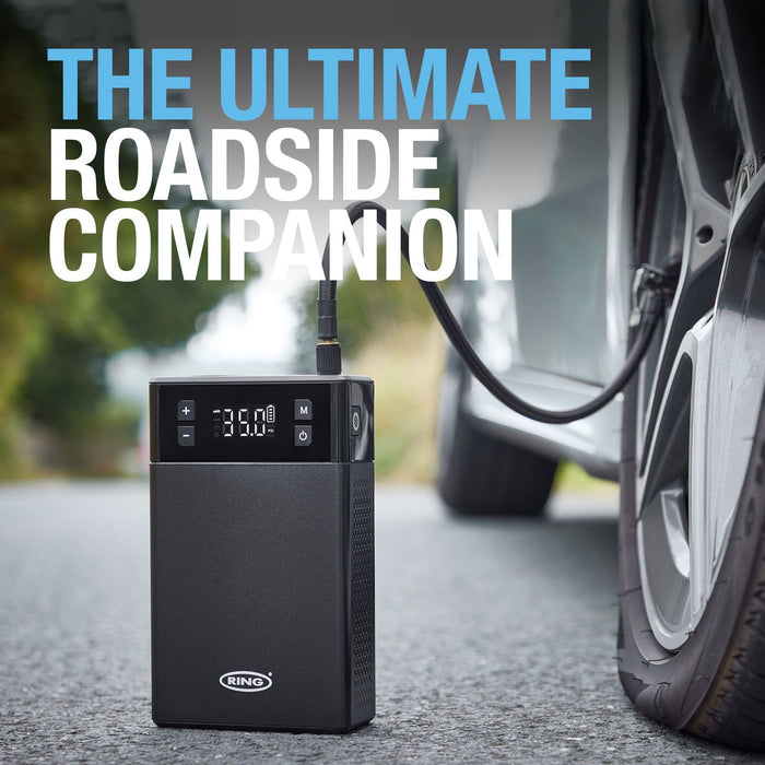 Ring RPPLTC1000 JUMPSTART 5-IN-1 Tyre Inflator & Jump Starter
