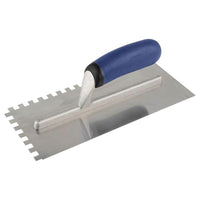Vitrex Professional Stainless Steel Adhesive Trowel Square Notches 8mm