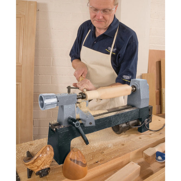 Draper 230V Variable Speed Mini Wood Lathe, 250W - WTL330A