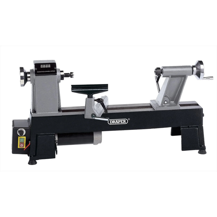 Draper Compact Digital Variable Speed Wood Lathe, 550W - WTL457