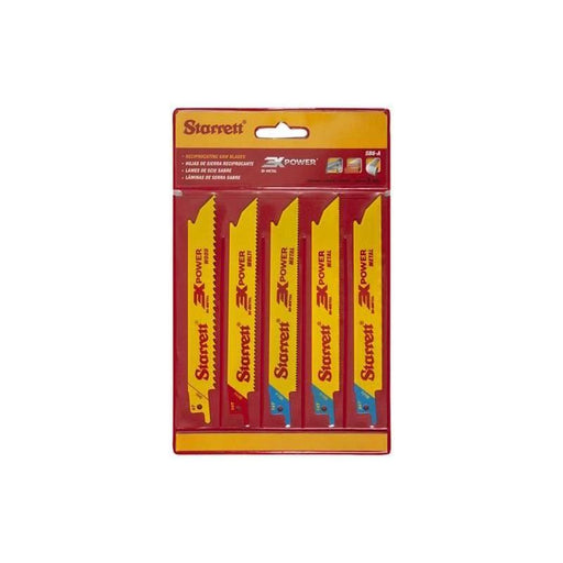 Starrett SB6-A Reciprocating Blade Kit (Pack 5) Starrett - Town Tools