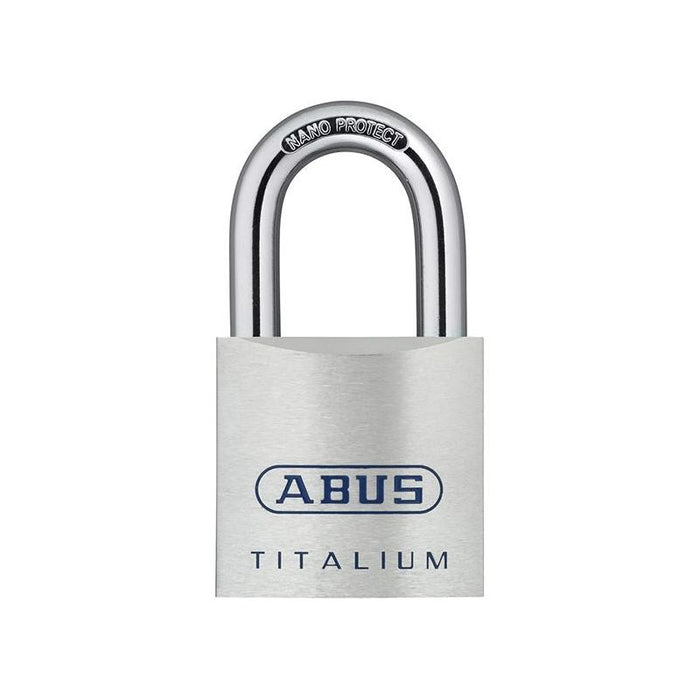 Abus Mechanical 80TI/50mm TITALIUM™ Padlock Keyed Alike KA8011 ABUS Mechanical - Town Tools