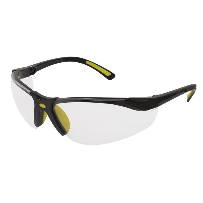 Worksafe Racer Worksafe Worksafe Zante Style Clear Safety Glasses with Flexi Arms 921 ...