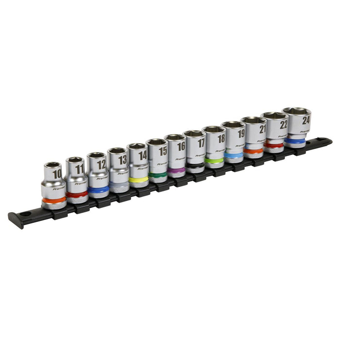 Sealey Premier Platinum Premier Platimum Socket Set 1/2"Sq Drive 13pc AK2661 Sealey Premier Platinum - Town Tools 