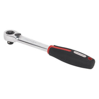 Sealey Ratchet Wrench 3/8"Sq Drive Compact Head 72-Tooth Flip Reverse Platinum S