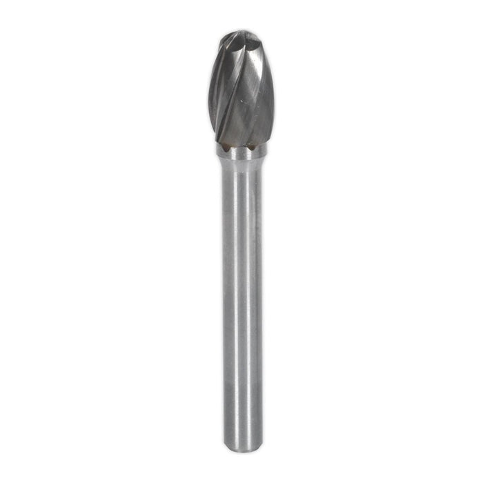 Sealey Tungsten Carbide Rotary Burr Arc Round Nose Ripper/Coarse SDBC4 Sealey - Town Tools 