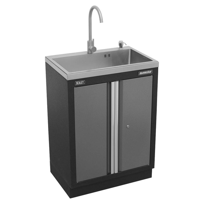 Sealey Modular Sink Unit 680mm APMS67 Sealey - Town Tools 