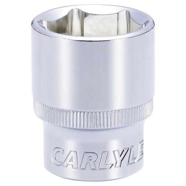 Carlyle Hand Tools Socket - Shallow - Metric Standard - 1/2in. Dr - 25 mm Caryle Tools - Town Tools 