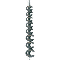 Draper Expert Metric Crow Foot Spanner Set on a Metal Rail, 3/8" Sq. Dr. (8