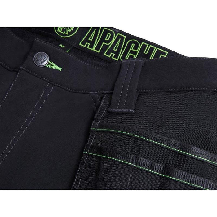 Apache Whistler Black Stretch Holster Shorts Waist 40in Apache - Town Tools