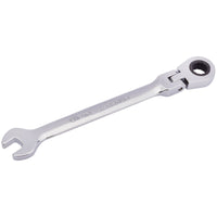 Draper HI-TORQ Metric Flexible Head Ratcheting Combination Spanner, 8mm