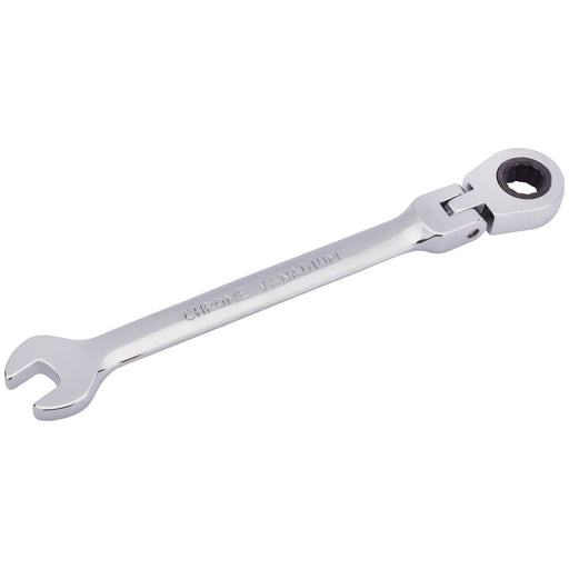 Draper HI-TORQ Metric Flexible Head Ratcheting Combination Spanner, 8mm Draper - Town Tools 